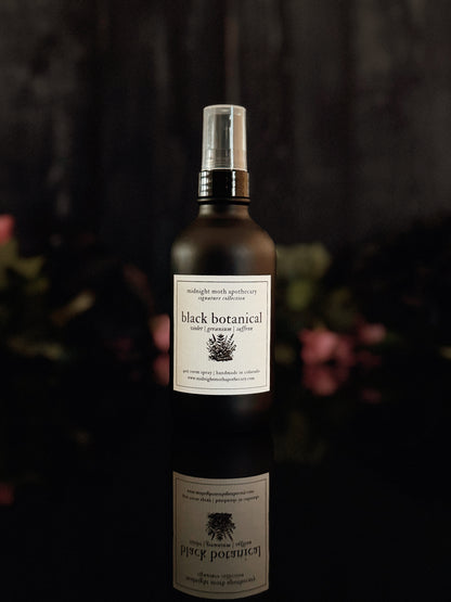 Black Botanical Room Spray