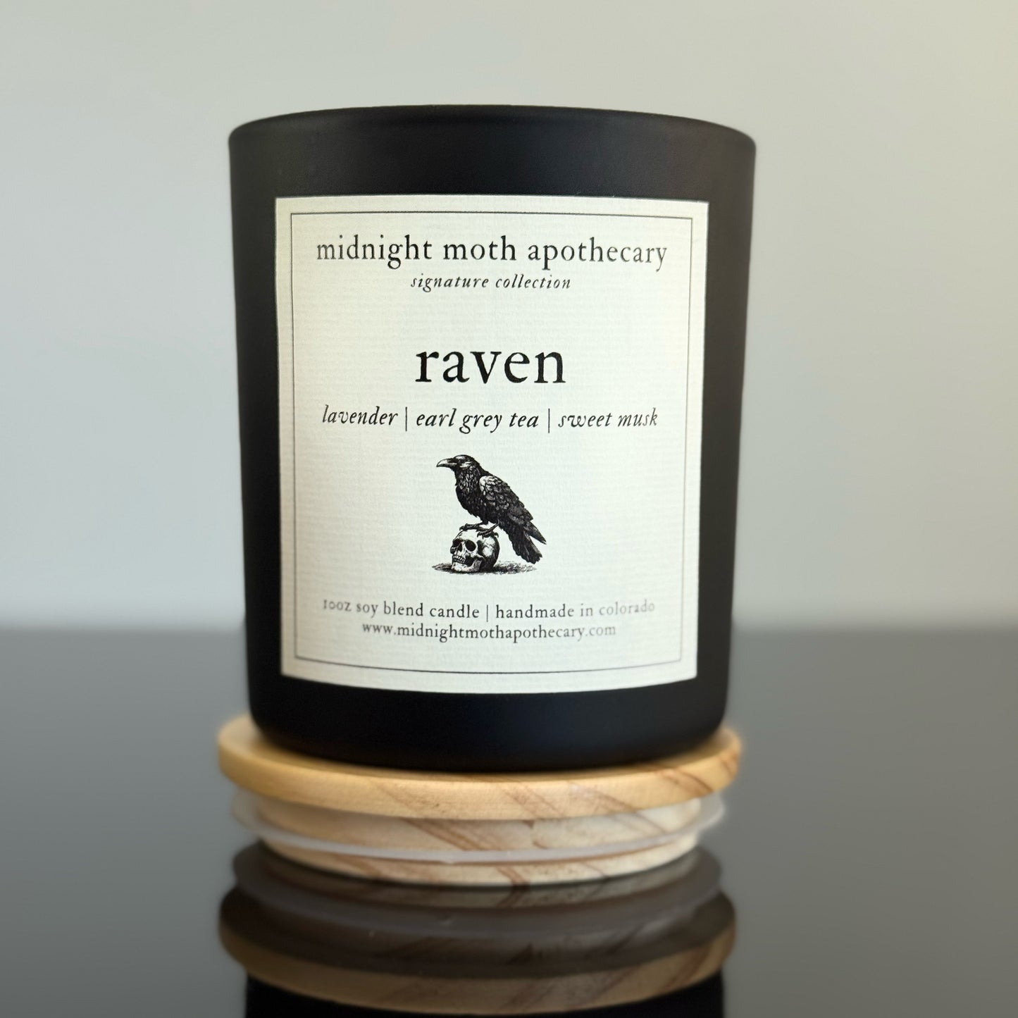 Raven Candle
