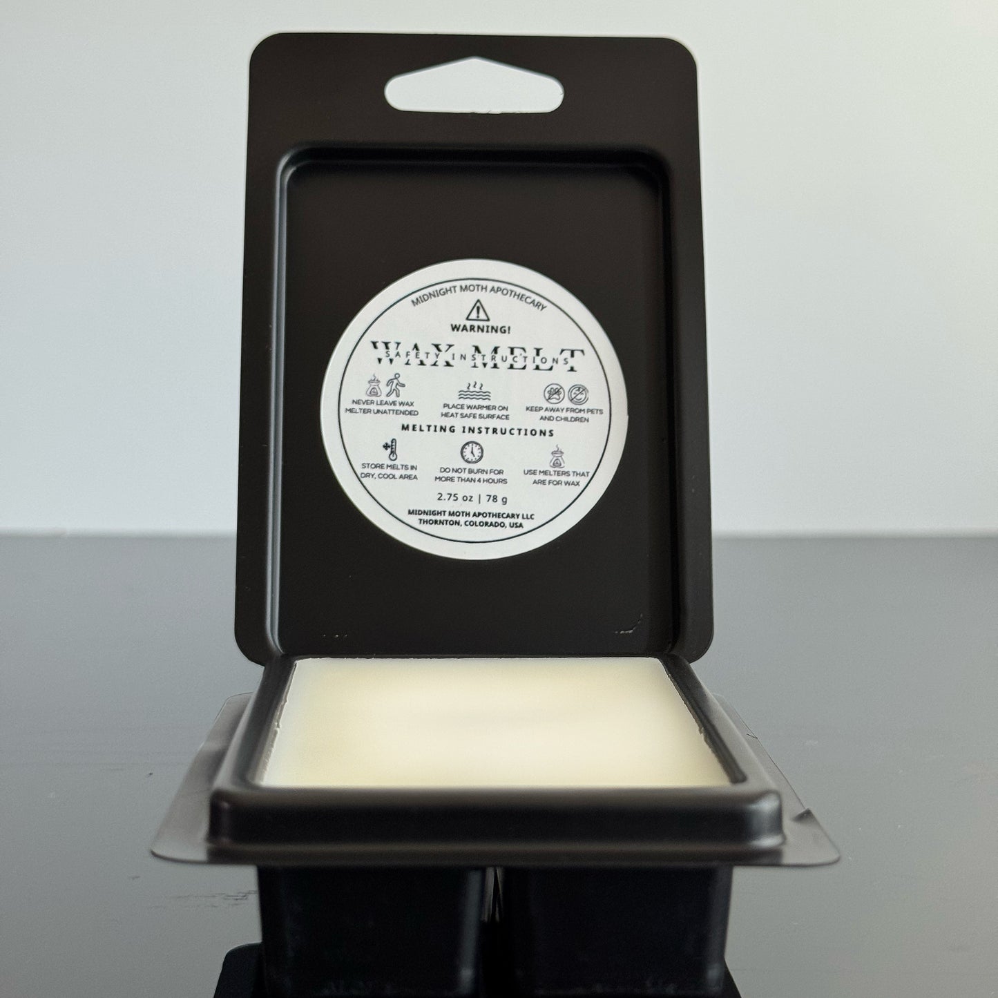 Black Botanical Wax Melts